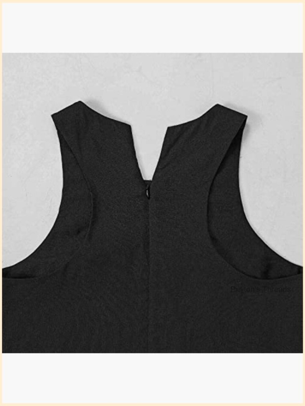 Women's Linen Maxi Dress Sleeveless Loose Casual with Pockets - Picture 6 of 7